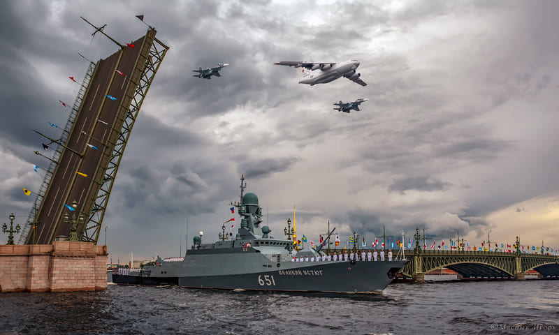День ВМФ в Санкт-Петербурге